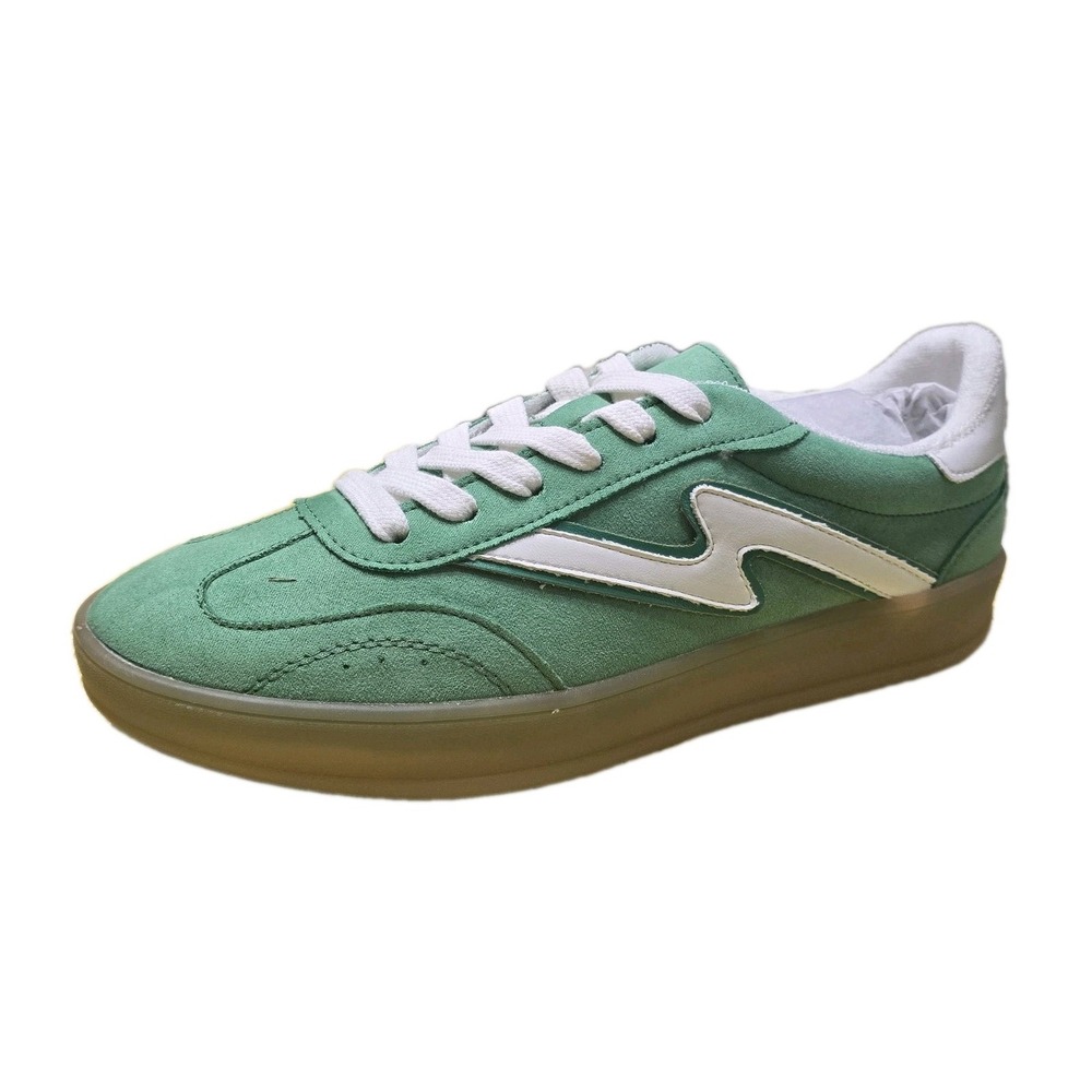 Madden girl Giia sneakers women's US 7. 5, UK 5.5 green lace up Lifestyle shoes
